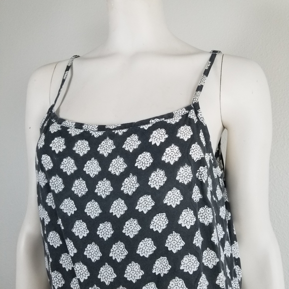 Outerknown Summer Sunday Suit Romper Playsuit in Pitch Black Lantana Size Small - Picture 7 of 12